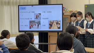 6年生に贈る中学生活ガイド ~母校訪問~