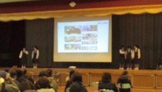 中学校生活について、英語で説明 ~新入生保護者説明会~