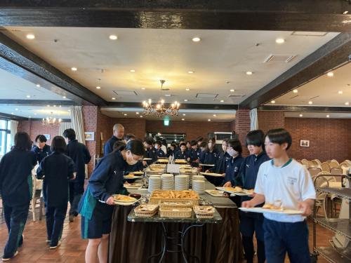 スキー宿泊学習 3日目 朝食