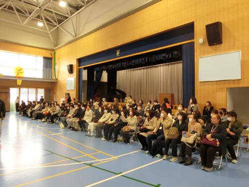 立哨ボランティアにご協力いただいている方への感謝の集い