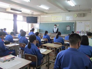 東日本大震災発生から15年 生徒と教職員が追悼の黙祷