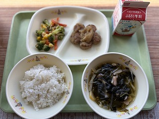 菜の花のすまし汁