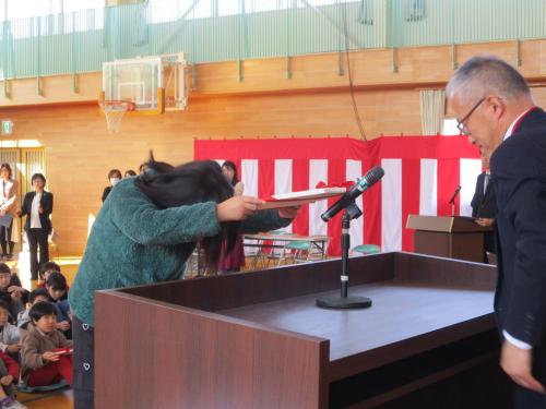 令和7年度 修了式