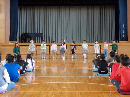 1年生を迎える会