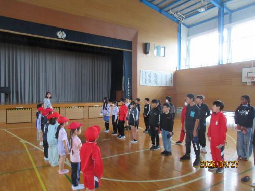 1年生と6年生の交流
