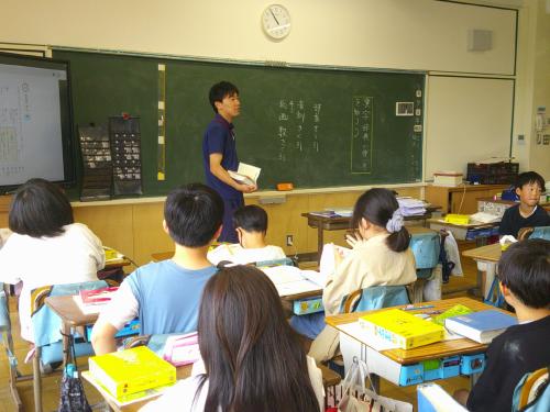 4年生も頑張っています!!(^▽^)