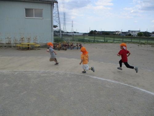 かけっこ頑張るぞ☆