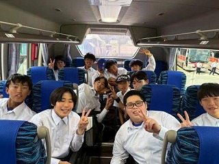 修学旅行13「平等院を出発」