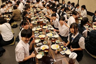 修学旅行30「美味しい朝食」1