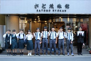 修学旅行41「タクシー班行動開始」6