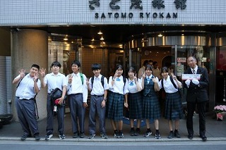 修学旅行43「タクシー班行動開始」8