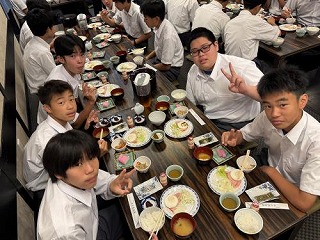 修学旅行69「最終日朝食」3