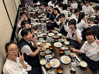 修学旅行70「最終日朝食」4