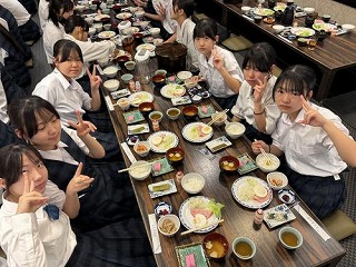 修学旅行71「最終日朝食」5