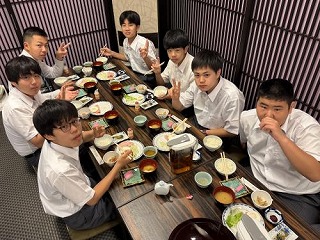 修学旅行74「最終日朝食」8