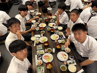 修学旅行76「最終日朝食」10