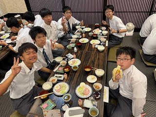 修学旅行77「最終日朝食」11