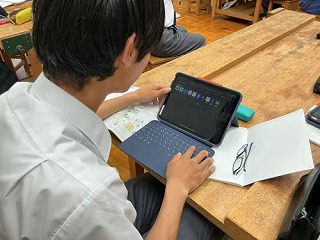 情報の仕組みを探る「3学年 技術家庭科」