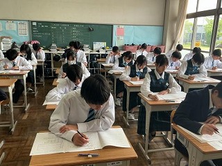 日程も折り返し ~3年生実力テスト~