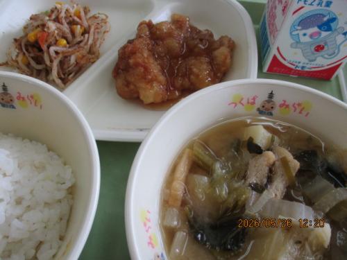 今日の給食