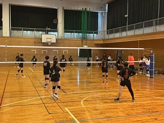 総合体育大会に向けて ~バレーボール部~