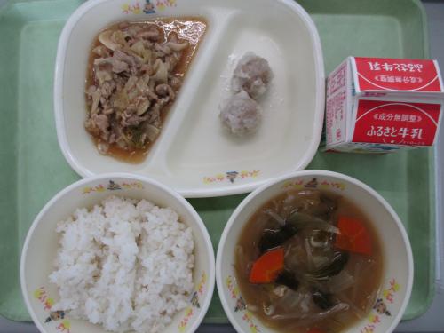 6月9日の給食