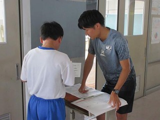 明日はいよいよ中間テストです