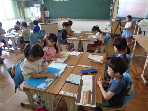 今日の授業の様子です
