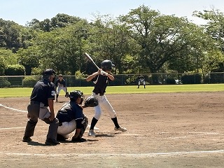 野球部、伊奈東中学校に3対0で勝利! ~つくばみらい市中学校総合体育大会~