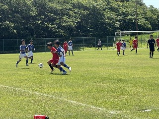 サッカー部、1勝1敗 伊奈東中学校に8対0で勝利! ~つくばみらい市中学校総合体育大会~