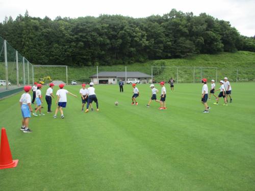 七会小学校との交流会