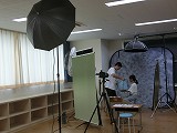 卒業アルバム・個人写真の撮影中! 6年生