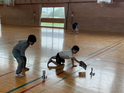 風やゴムのはたらき