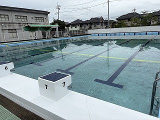 7月6日(月)の水泳学習について