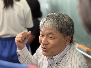 「相談しながら3年間を」 会長が伝えた中学生へのエール