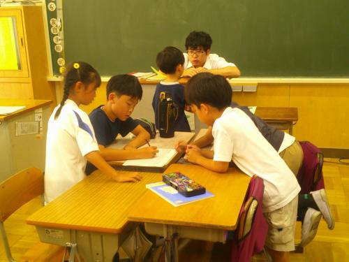 登校班会議を行いました!!(⌒∇⌒)