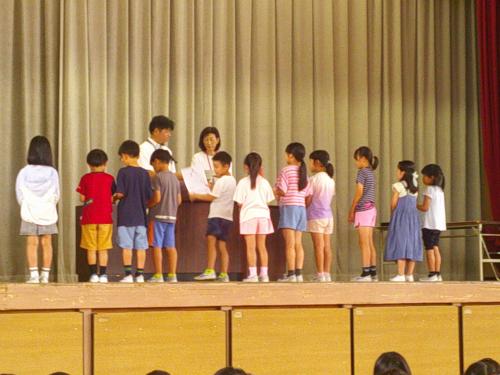 夏休み前集会が行われました!!(⌒∇⌒)