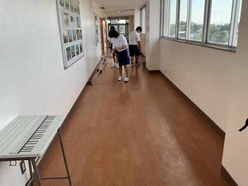 縦割り清掃 職員研修