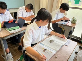 期末テストに向けて