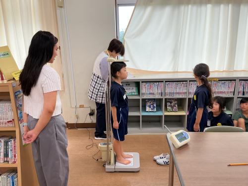 9月3日 身体測定と心の健康のはなし