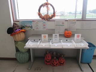 9月15日 Happy Halloween! 校内がハロウィン仕様に!