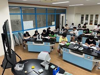 ツルレイシの花粉の観察(第5学年)