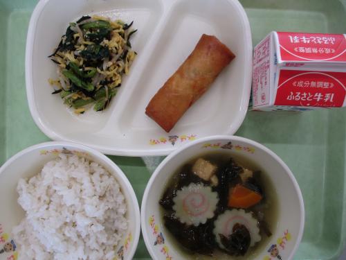 9月17日の給食