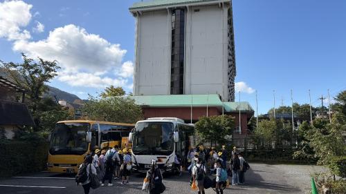 体調不良者なし!(6年生修学旅行)