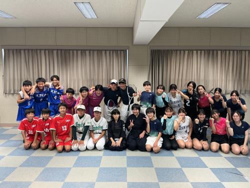 市新人戦の壮行会が行われました