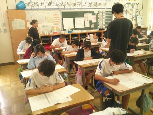 英語検定にチャレンジ!!(6年生)