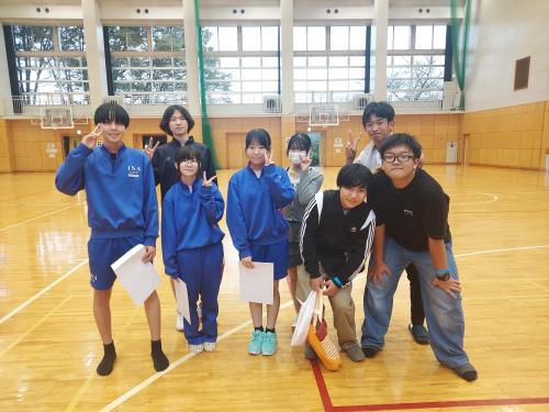 伊奈中生徒がボランティアに参加!