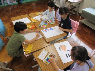 9月29日 どうぶつさんといっしょに(2年図工)