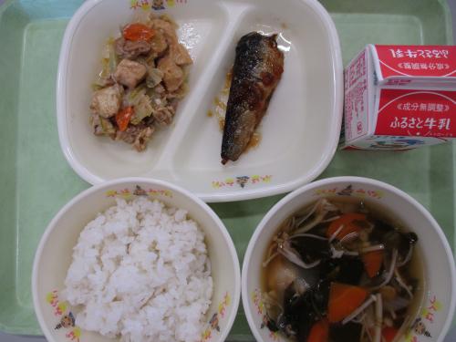 10月1日の給食