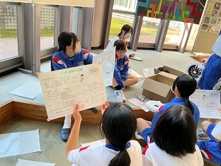 保健委員会と美化委員会のコラボ